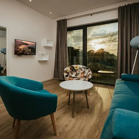 Amfora-modern With Pool Daire Makarska